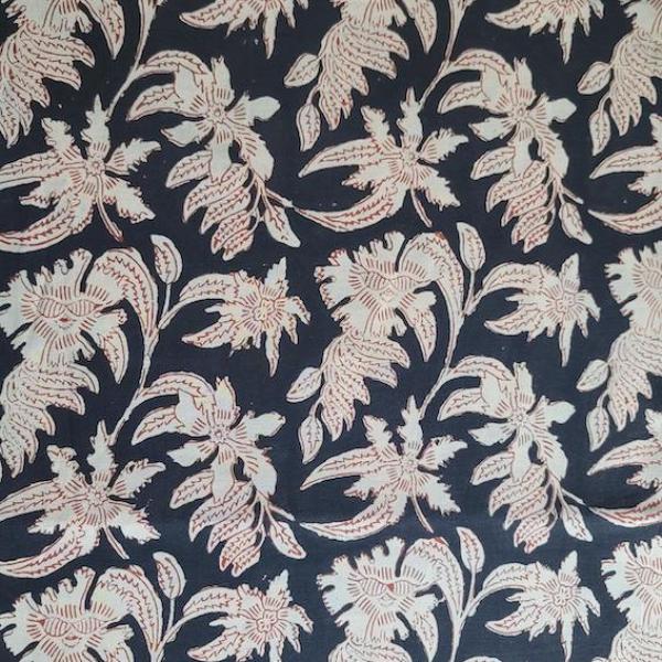 Bagru Hand Block Print aus Indien – FLORAL